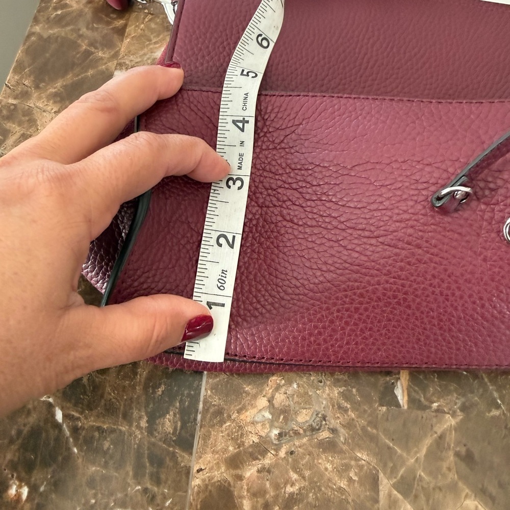 Elegant Burgundy Rebecca Minkoff #6 - Picture 15 of 16
